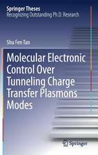 Molecular Electronic Control Over Tunneling Charge Transfer Plasmons Modes