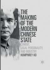 The Making of the Modern Chinese State: Cement, Legal Personality and Industry