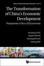 TRANSFORMATION OF CHINA'S ECONOMIC DEVELOPMENT, THE