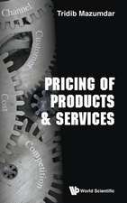 PRICING OF PRODUCTS & SERVICES