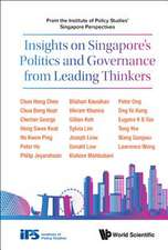 INSIGHTS ON SINGAPORE'S POLITICS & GOVERNANCE FR LEAD THINK