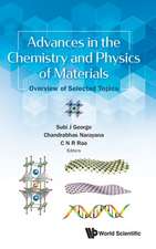 ADVANCES IN THE CHEMISTRY AND PHYSICS OF MATERIALS