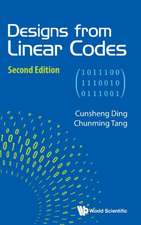 DESIGNS FR LINEAR CODES (2ND ED)