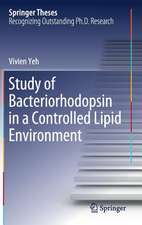 Study of Bacteriorhodopsin in a Controlled Lipid Environment