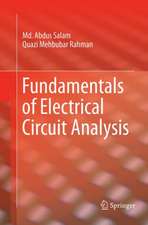 Fundamentals of Electrical Circuit Analysis