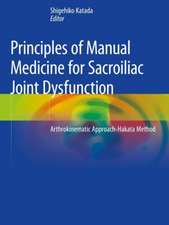 Principles of Manual Medicine for Sacroiliac Joint Dysfunction