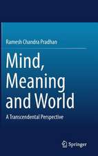 Mind, Meaning and World: A Transcendental Perspective