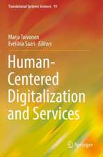 Human-Centered Digitalization and Services