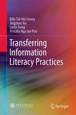 Transferring Information Literacy Practices