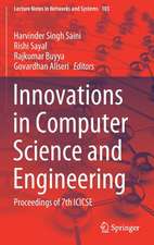 Innovations in Computer Science and Engineering