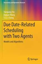 Due Date-Related Scheduling with Two Agents: Models and Algorithms