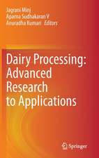 Dairy Processing: Advanced Research to Applications