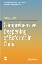 Comprehensive Deepening of Reforms in China