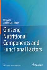 Ginseng Nutritional Components and Functional Factors