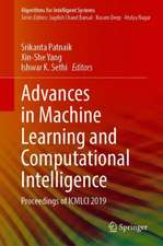 Advances in Machine Learning and Computational Intelligence: Proceedings of ICMLCI 2019