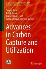 Advances in Carbon Capture and Utilization