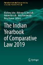 The Indian Yearbook of Comparative Law 2019