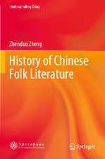 History of Chinese Folk Literature