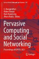 Pervasive Computing and Social Networking: Proceedings of ICPCSN 2021