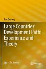 Large Countries’ Development Path: Experience and Theory