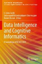 Data Intelligence and Cognitive Informatics: Proceedings of ICDICI 2021