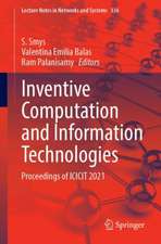 Inventive Computation and Information Technologies: Proceedings of ICICIT 2021