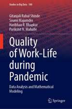 Quality of Work-Life During Pandemic: Data Analysis and Mathematical Modeling