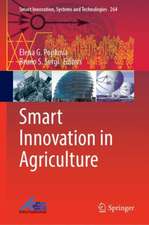 Smart Innovation in Agriculture