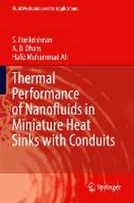 Thermal Performance of Nanofluids in Miniature Heat Sinks with Conduits