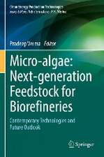 Micro-algae: Next-generation Feedstock for Biorefineries: Contemporary Technologies and Future Outlook