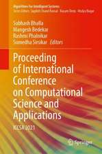 Proceeding of International Conference on Computational Science and Applications: ICCSA 2021