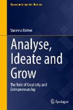 Analyse, Ideate and Grow