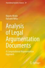 Analysis of Legal Argumentation Documents: A Computational Argumentation Approach