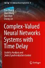 Complex-Valued Neural Networks Systems with Time Delay: Stability Analysis and (Anti-)Synchronization Control