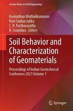 Soil Behavior and Characterization of Geomaterials: Proceedings of Indian Geotechnical Conference 2021 Volume 1