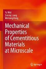 Mechanical Properties of Cementitious Materials at Microscale