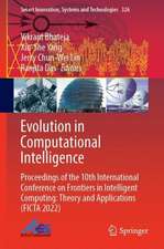 Evolution in Computational Intelligence: Proceedings of the 10th International Conference on Frontiers in Intelligent Computing: Theory and Applications (FICTA 2022)