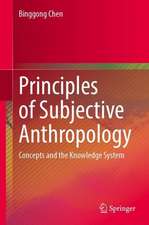 Principles of Subjective Anthropology: Concepts and the Knowledge System