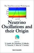 Neutrino Oscillations and Their Origin, Proceedings of the Third International Workshop