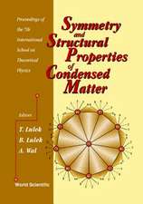 Symmetry And Structural Properties Of Condensed Matter, Proc