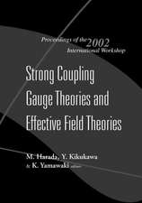 Strong Coupling Gauge Theories and Effective Field Theories, Proceedings of the 2002 International Workshop