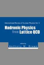 Hadronic Physics from Lattice QCD