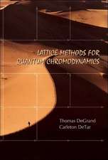 LATTICE METHODS FOR QUANTUM CHROMODYNA..