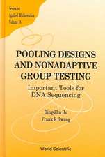 Pooling Designs and Nonadaptive Group Testing: Important Tools for DNA Sequencing