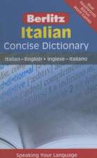 Berlitz Language: Italian Concise Dictionary