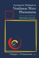 Asymptotic Methods In Nonlinear Wave Phenomena: In Honor Of The 65th Birthday Of Antonio Greco