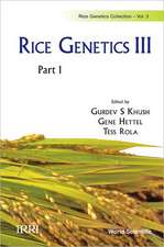 Rice Genetics III Two Part Set: Rice Genetics Collection, Volume 3