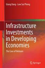 Infrastructure Investments in Developing Economies: The Case of Vietnam