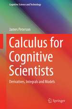 Calculus for Cognitive Scientists