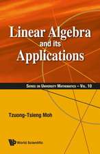 LINEAR ALGEBRA AND ITS APPLICATIONS